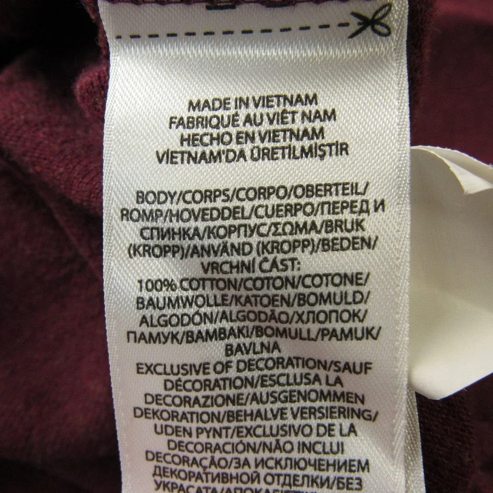 Polo Ralph Lauren Polo Shirt Men XL Burgundy Long Sleeve Embroidered Pony Preppy
